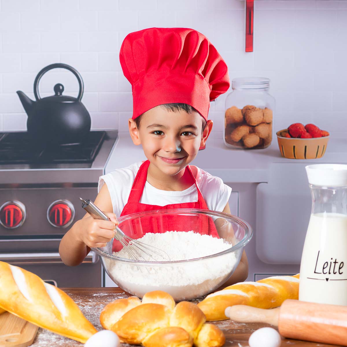 Retrato temático Mini Chef.